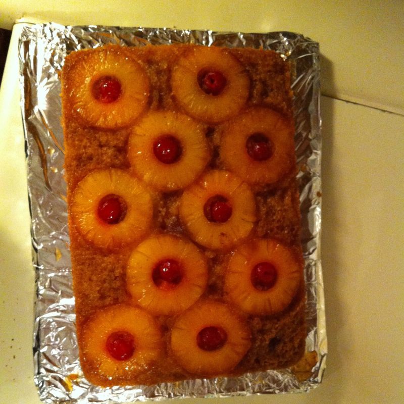 Pineapple Upside Down Cake